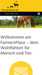 Mobile Screenshot of farmersplace.ch